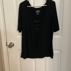Torrid Laced Eyelet Top